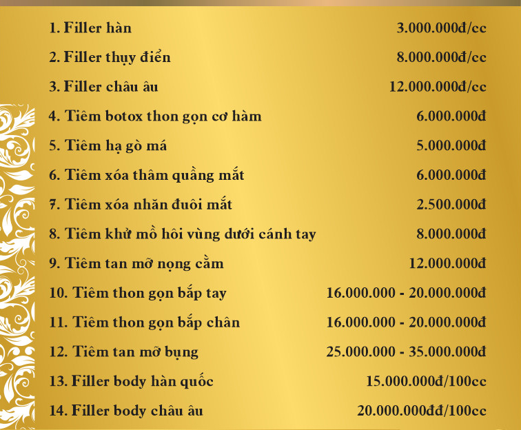 Lưu ý khi lựa chọn cơ sở tiêm filler